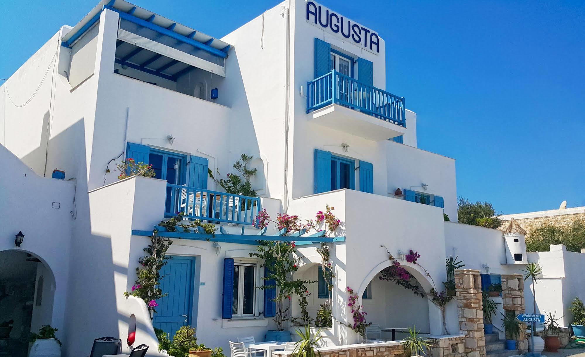 Augusta Studios & Apartments เนาซา ภายนอก รูปภาพ
